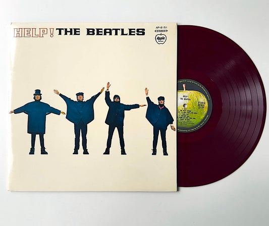 Beatles - Help !  [ Red Vinyl] (EX/VG+) / Japan (AP-8151)