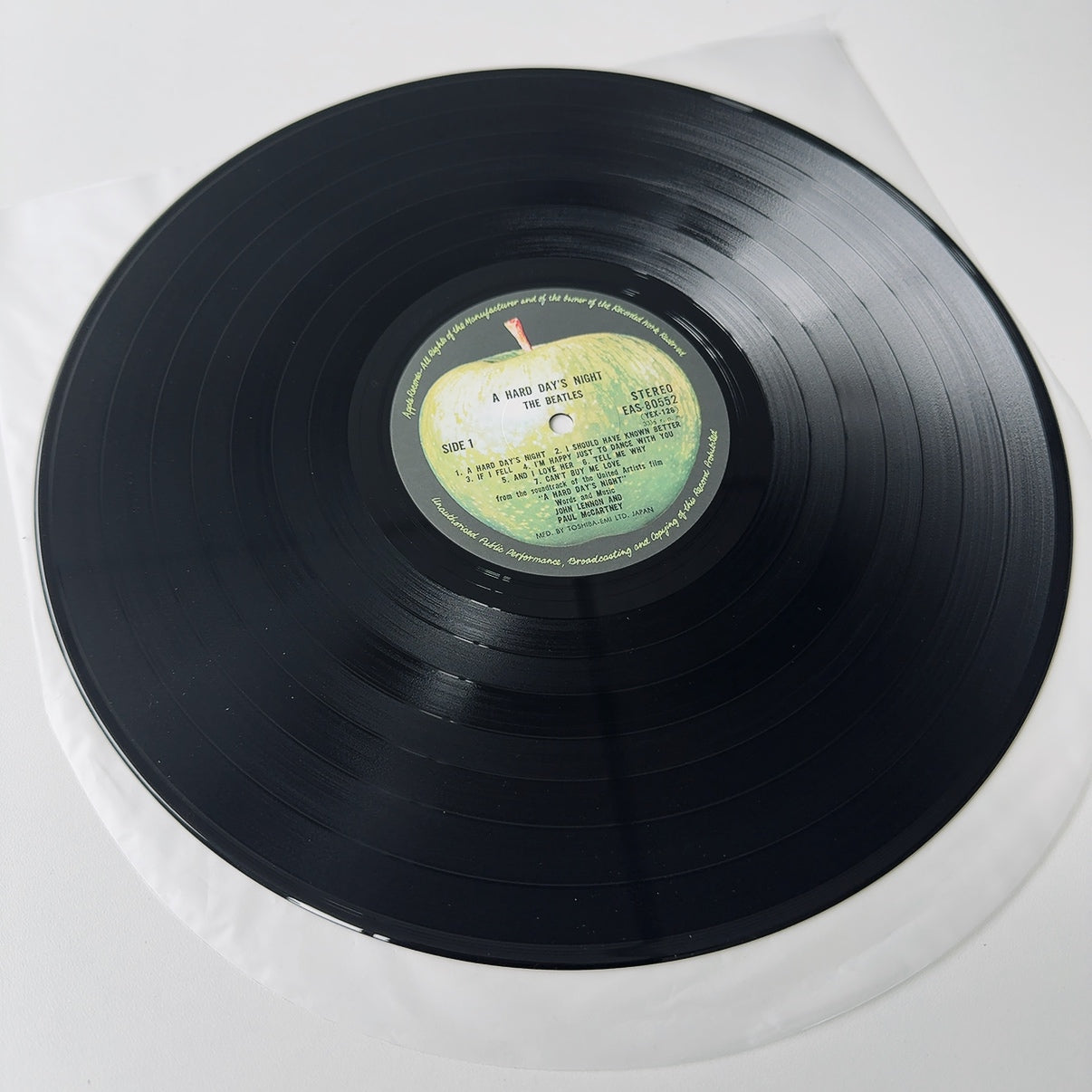 Beatles -A Hard Day's Night LP  [VINYL] (EX/VG+) / Japan with obi (1976)