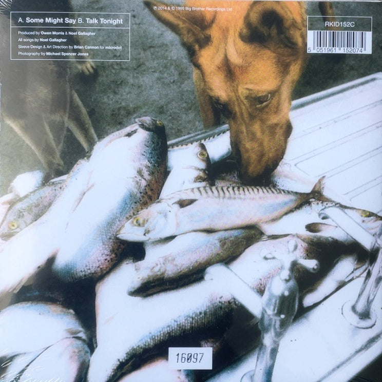 Oasis - Some May Say [VINYL] 7" CLEAR (NEW)