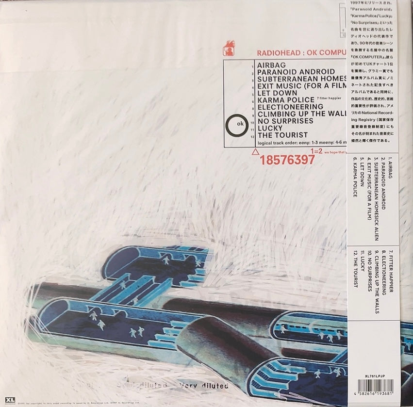 Radiohead - OK computer [VINYL] (NEW) / JAPAN - with Obi
