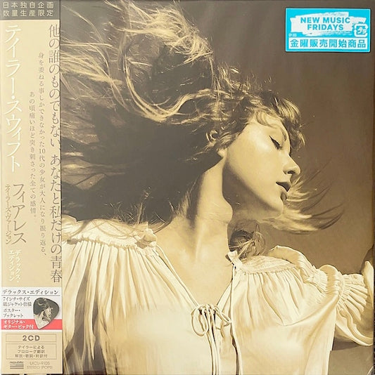 Taylor Swift - Fearless [CD] (NEW) / DELUXE 7" PACKING JAPAN - with Obi /poster / guitar pick