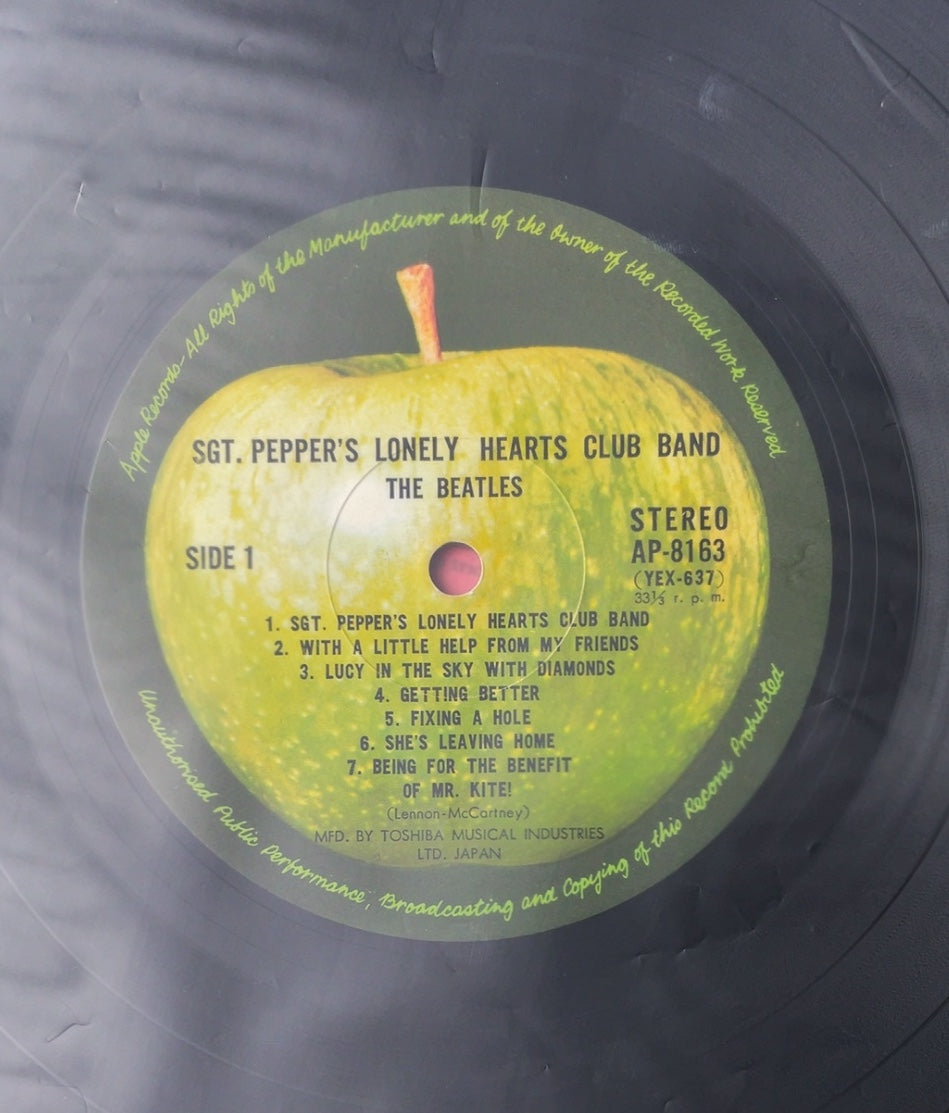 Beatles - Sgt. Pepper's Lonely Hearts Club Band [VINYL] (VG+/VG+) / JAPAN with Obi