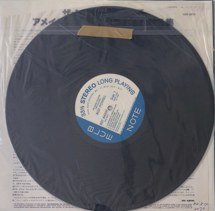 Bud Powell - The Scene Changes [ vinyl] (VG+/G) / BLUE NOTE- JAPAN