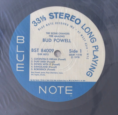 Bud Powell - The Scene Changes [ vinyl] (VG+/G) / BLUE NOTE- JAPAN
