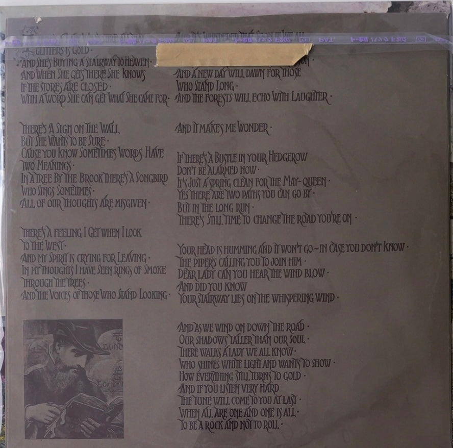 Led Zepelin - Led Zeppelin IV [VINYL] (VG+/G) / JAPAN