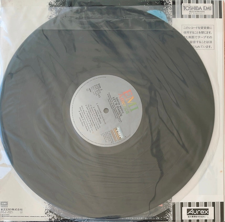 David Bowie  - Let's Dance [VINYL] (VG+/VG) / JAPAN with Obi