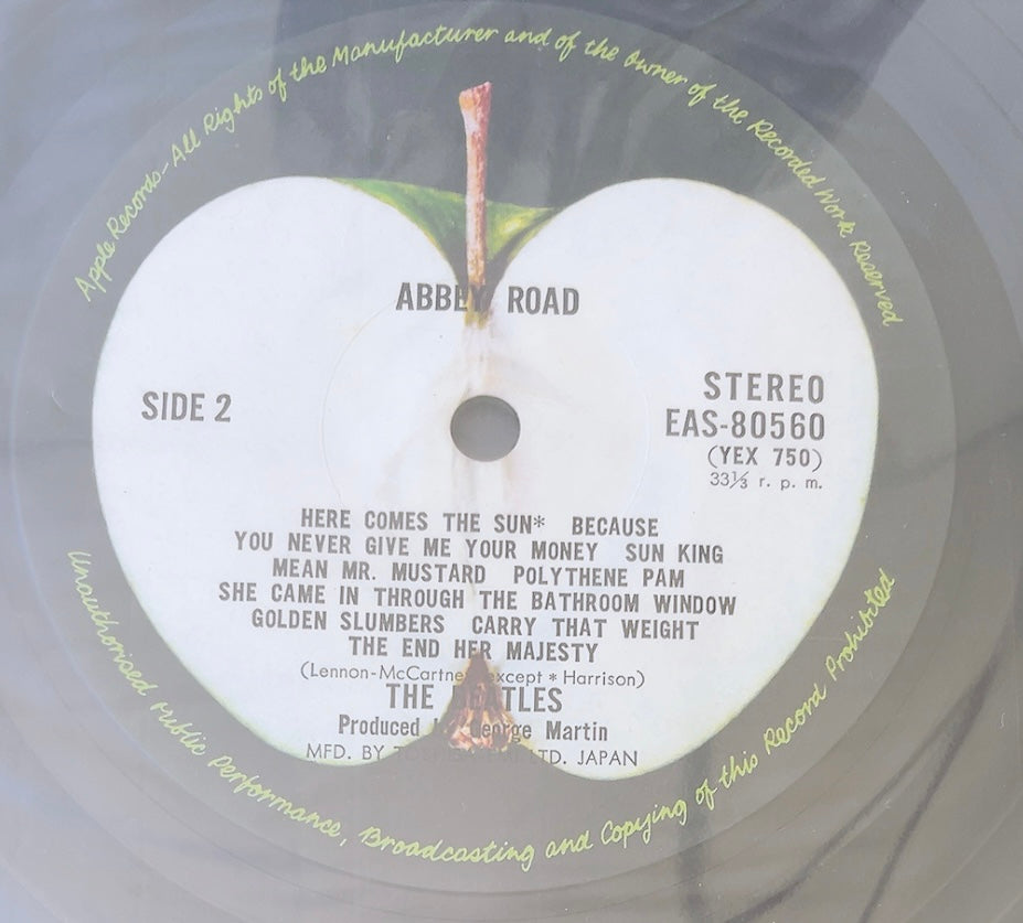 Beatles - Abbey Road [VINYL] (EX/VG+) / JAPAN with Obi