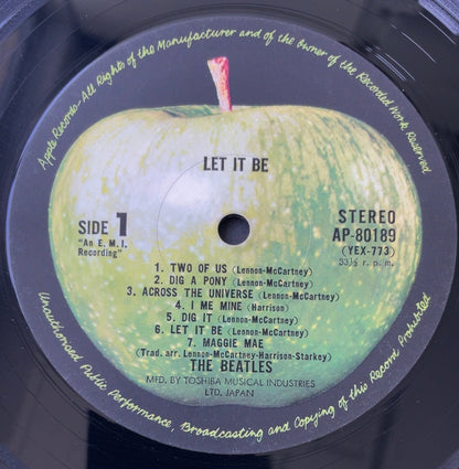 Beatles - Let It Be [VINYL] (VG/VG+) / JAPAN with Obi