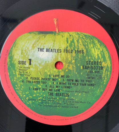 Beatles - 1962-1966 RED ALBUM [VINYL] (VG+/VG+) / JAPAN with Obi