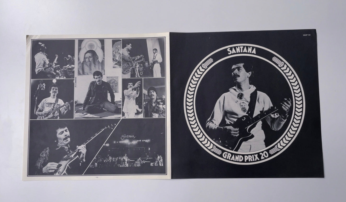 Santana -Santana Grand Prix 20 [VINYL] (VG-/VG+) / JAPAN with Obi