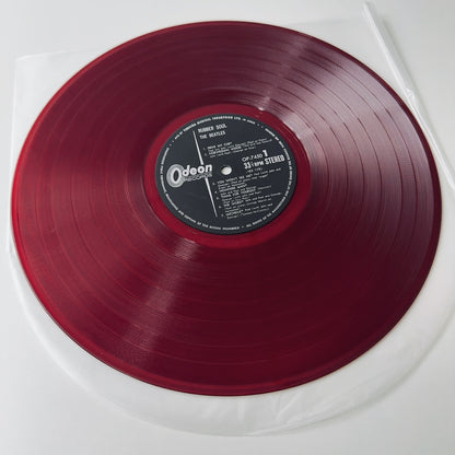 Beatles -Rubber Soul [VINYL] (EX-/VG+) / Japan LP , Odeon 1966 (Red Vinyl)