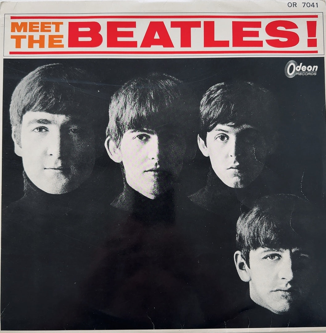Beatles -Meet The Beatles [Red Vinyl] (VG+/VG+) /Japan (ODEON) OR-7041, 1964