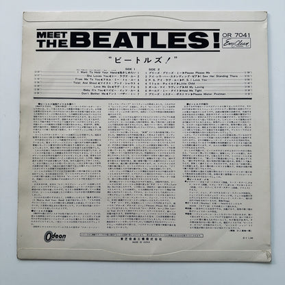 Beatles -Meet The Beatles [Red Vinyl] (VG+/VG+) /Japan (ODEON) OR-7041, 1964