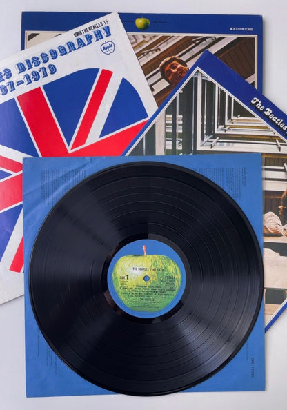 The Beatles - 1967 -1970 Blue Album [VINYL] (VG+/VG) / JAPAN with Obi (EAS-77005・6)