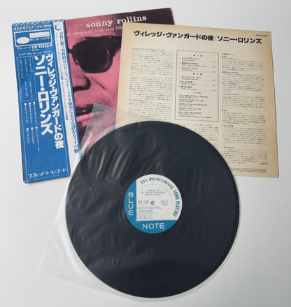 Sonny Rollins- A Night At The Village Vanguard [VINYL] (VG+/ VG) / BLUE NOTE  JAPAN w/obi